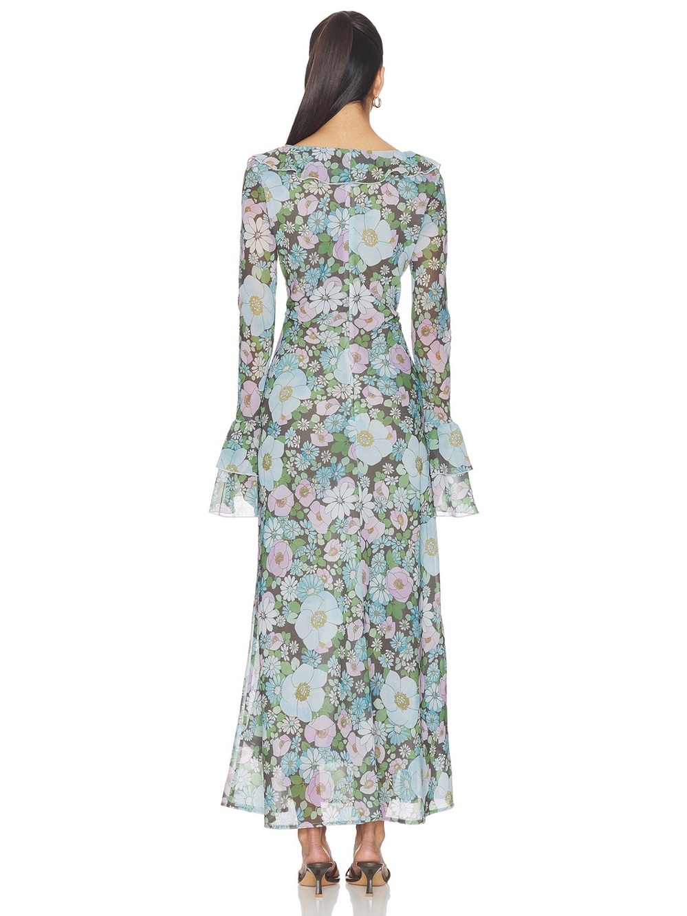 SISTER NY REVOLVE Shellona Dress in Vintage Floral Size Small VGUC - Picture 3 of 7